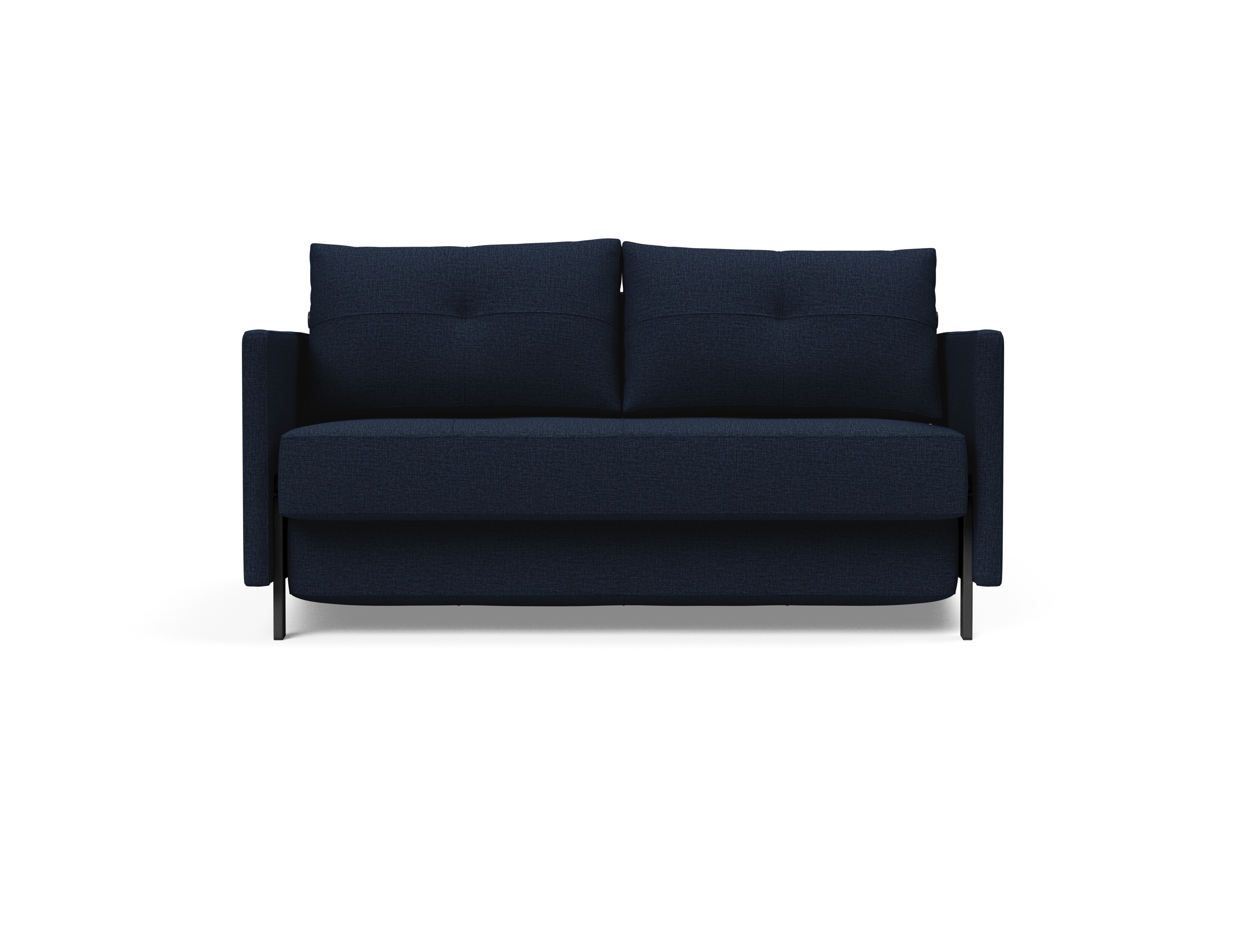 Cubed 02 Deluxe Fabric Sofa Bed w/Arms, Full Size