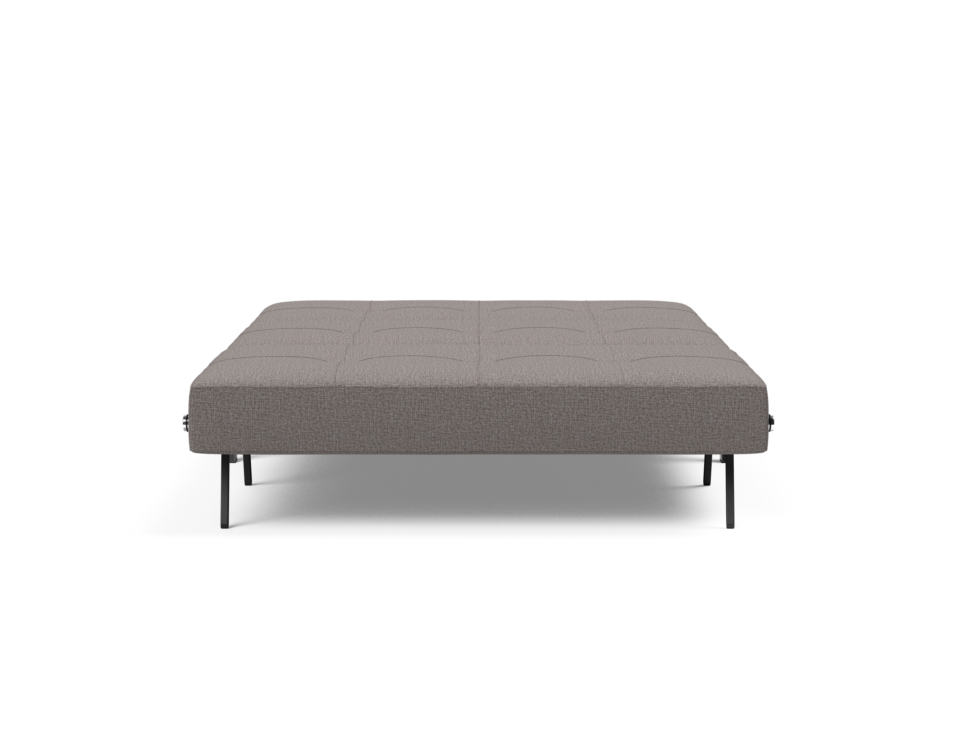 Cubed Deluxe Fabric Sofa Bed w/Chrome Legs, Full Size