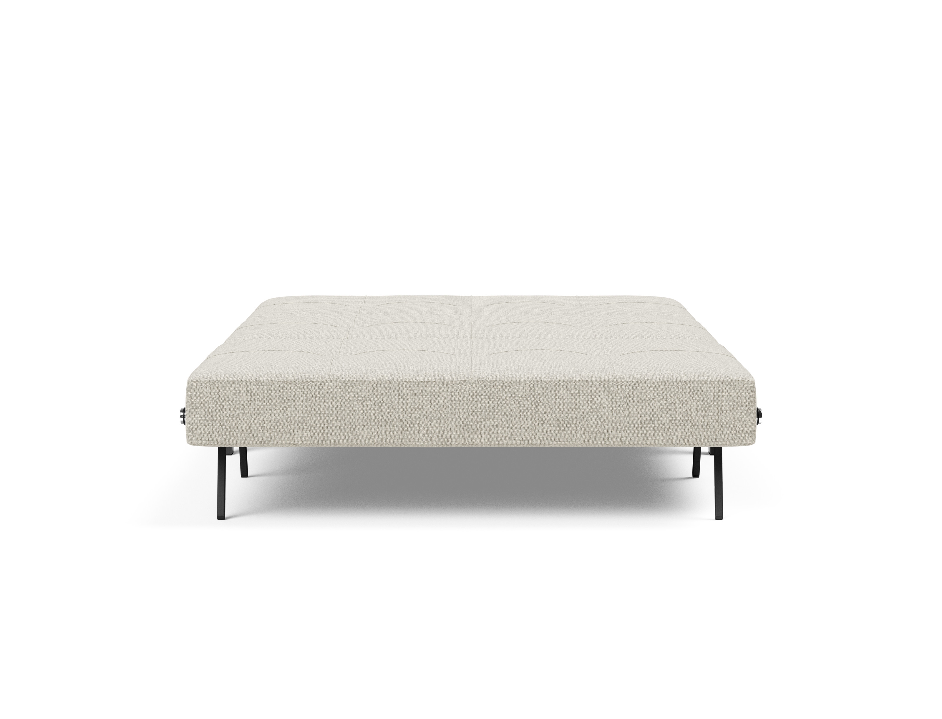 Cubed Deluxe Fabric Sofa Bed w/Chrome Legs
