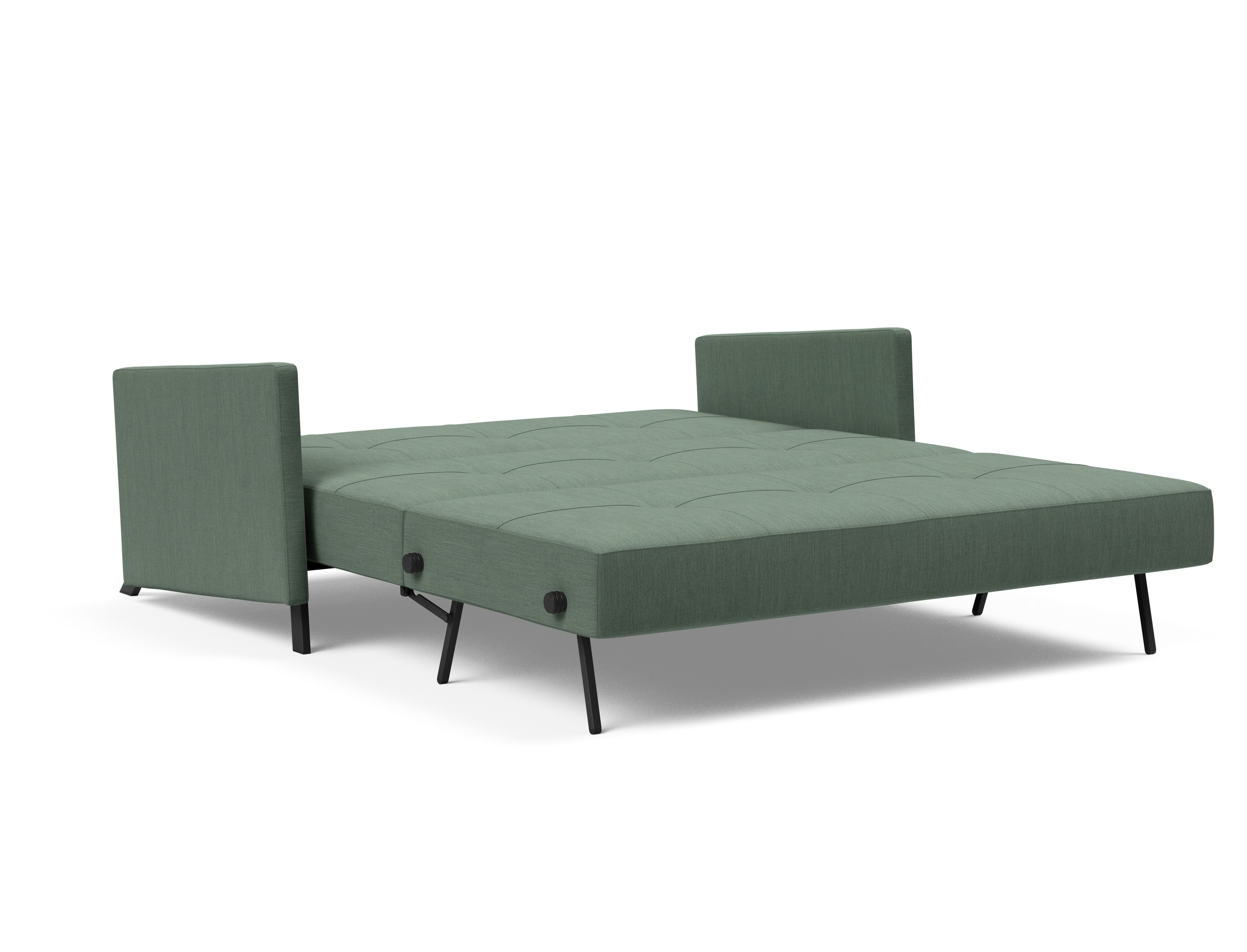 Cubed 02 Deluxe Fabric Sofa Bed w/Arms, Queen Size