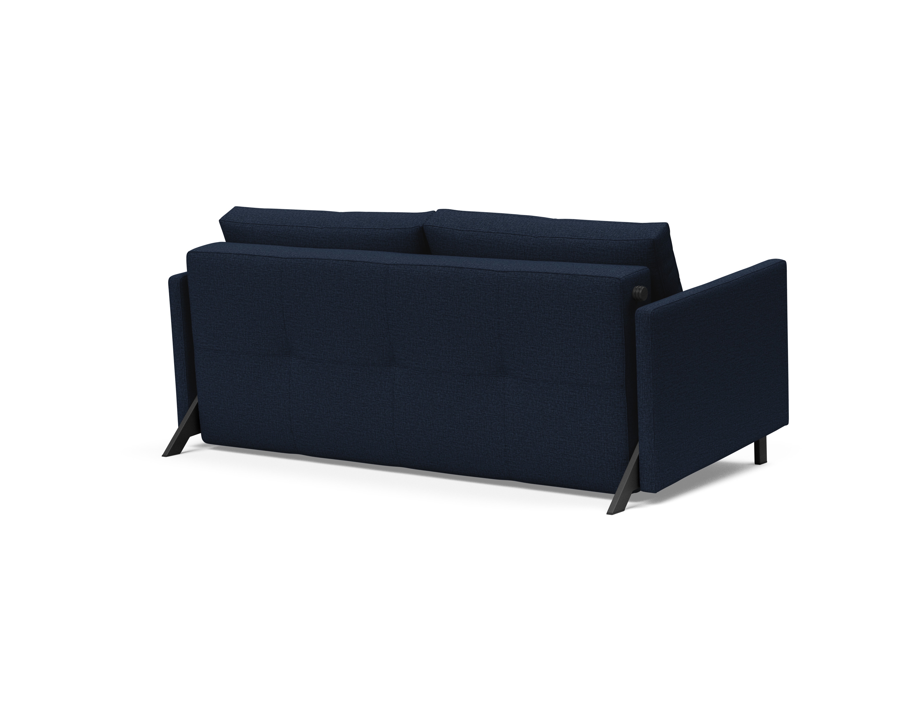 Cubed 02 Deluxe Fabric Sofa Bed w/Arms, Queen Size
