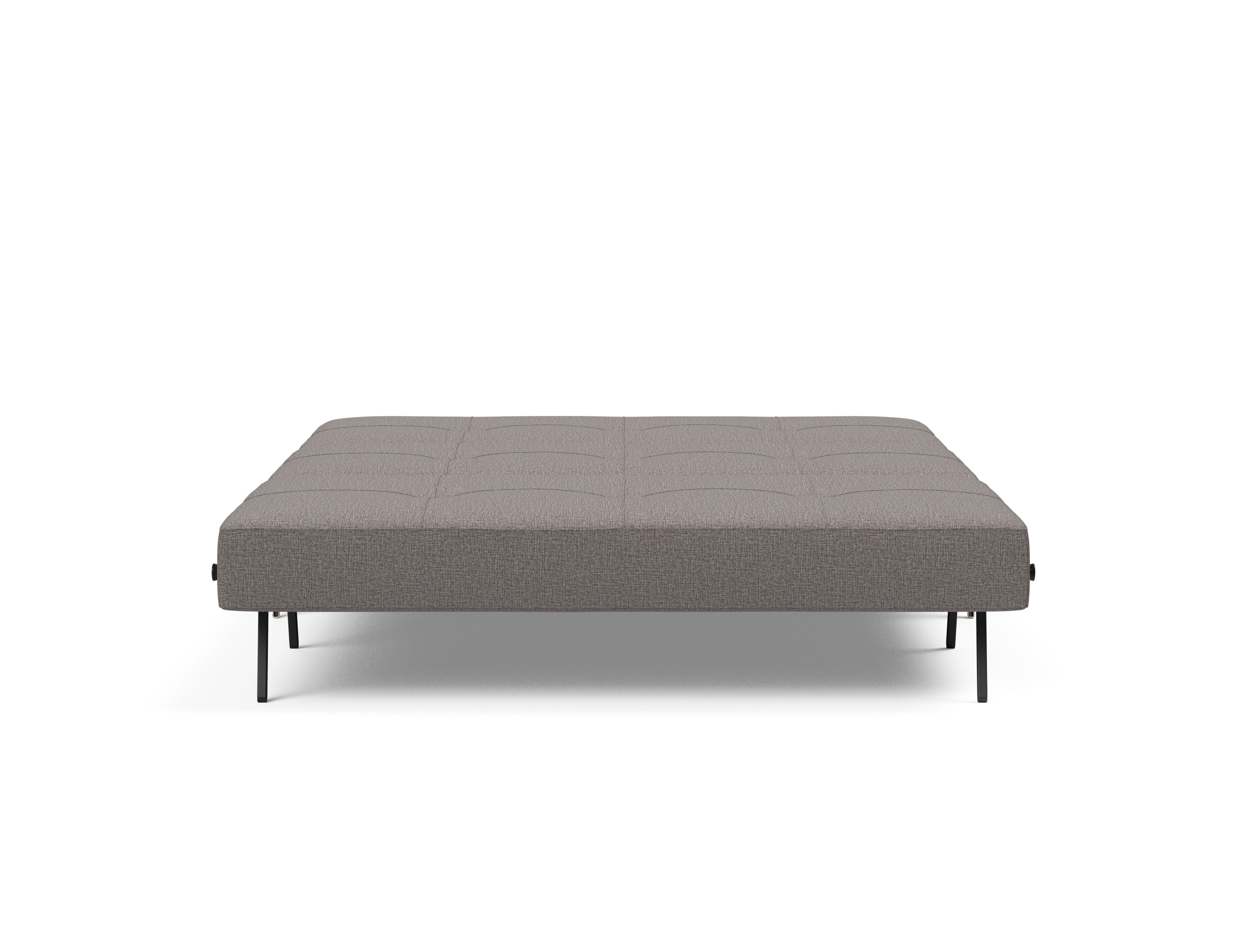 Cubed Deluxe Fabric Sofa Bed w/Aluminum Legs, Queen Size