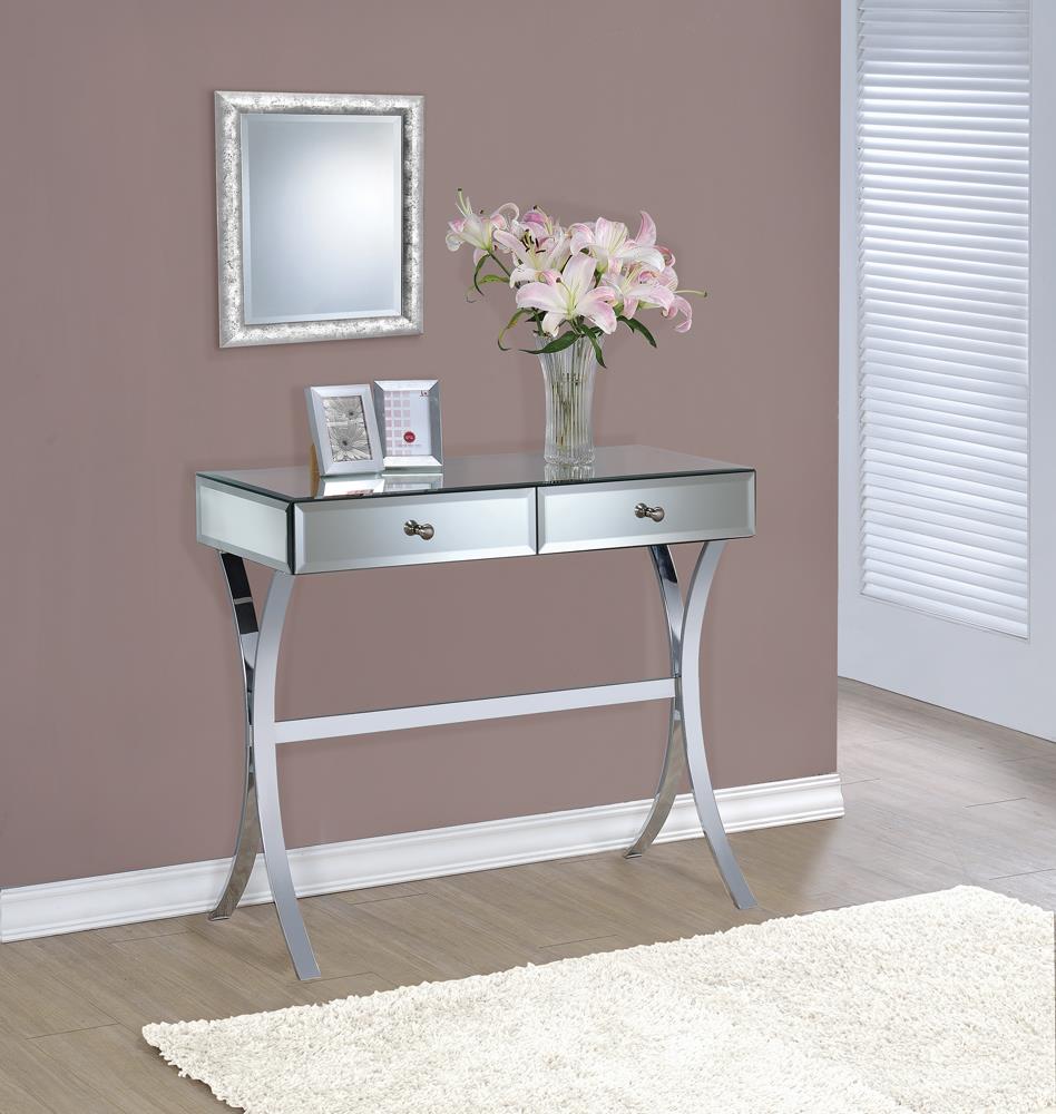 Scilla 2-drawer Mirrored Console Table