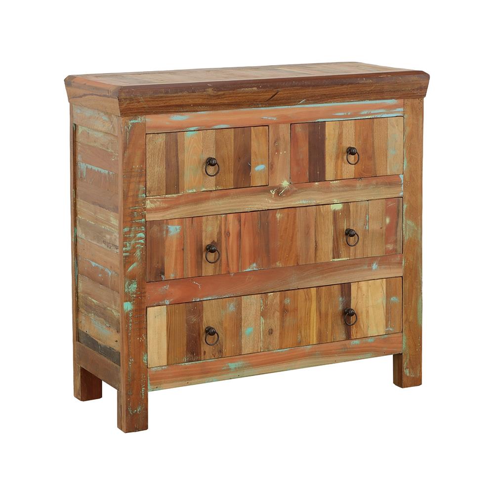 Harper 4-drawer Wood Accent Cabinet