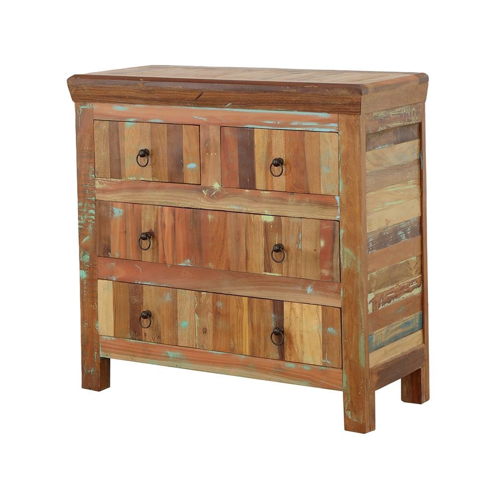 Harper 4-drawer Wood Accent Cabinet
