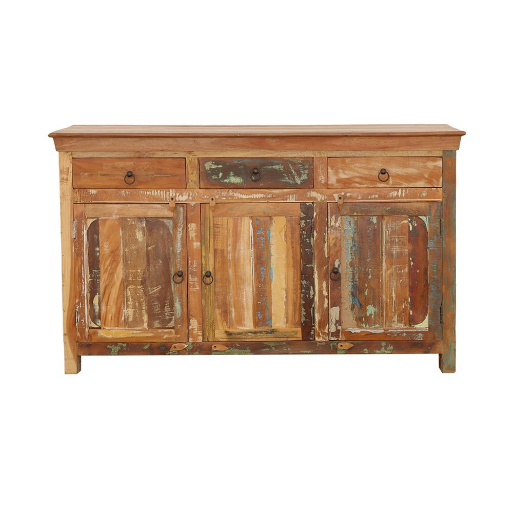 Henry 3-door Wood Accent Cabinet