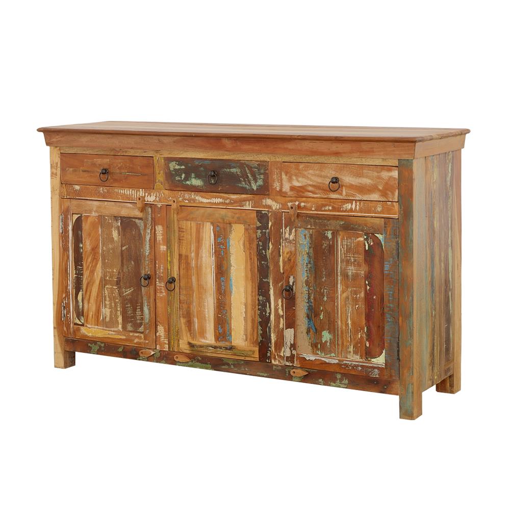 Henry 3-door Wood Accent Cabinet