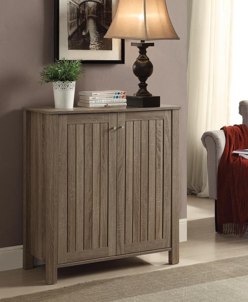 Marisa 4-shelf Wood Veneer Shoe Cabinet