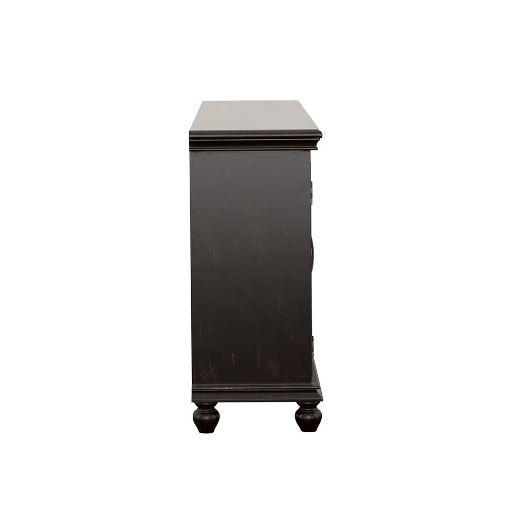 Kovu 4-door Wood/Wood Venner Accent Cabinet