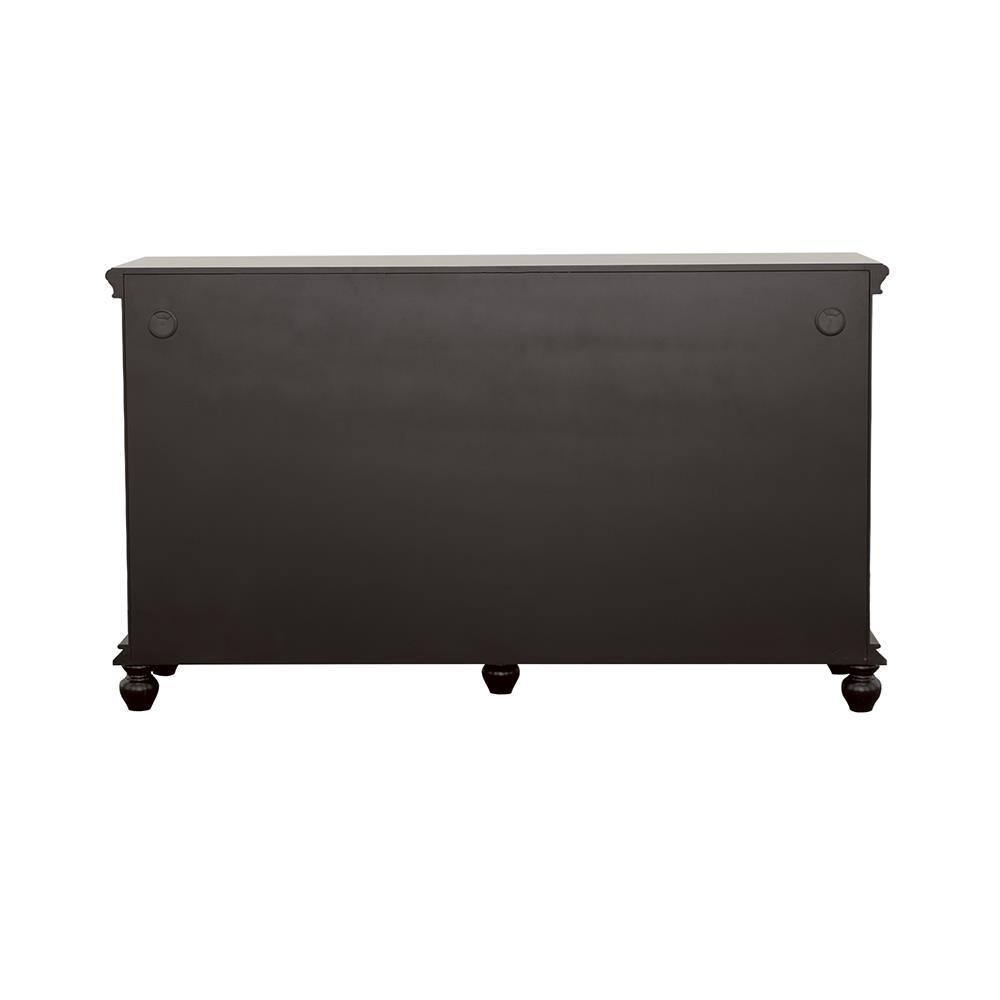 Kovu 4-door Wood/Wood Venner Accent Cabinet