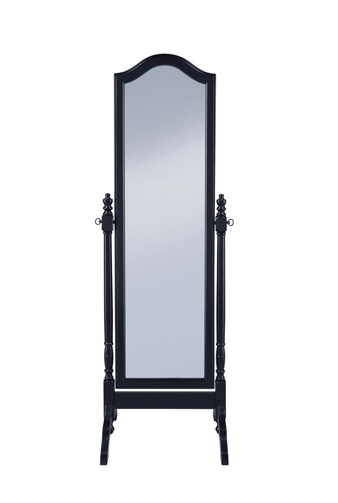 Cabot Rectangular Cheval Mirror with Arched Top