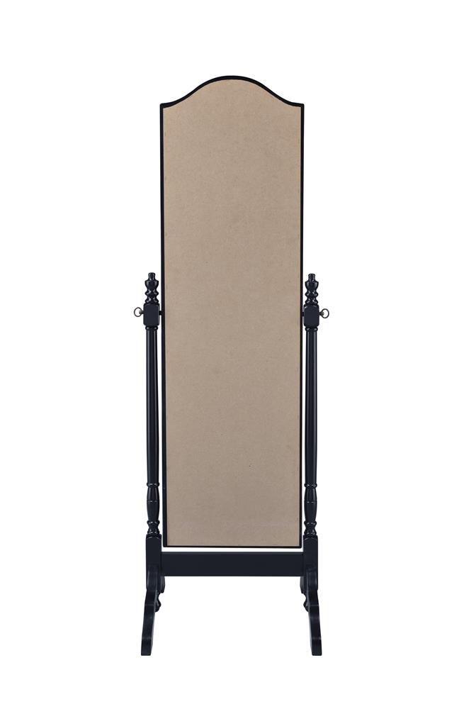 Cabot Rectangular Cheval Mirror with Arched Top