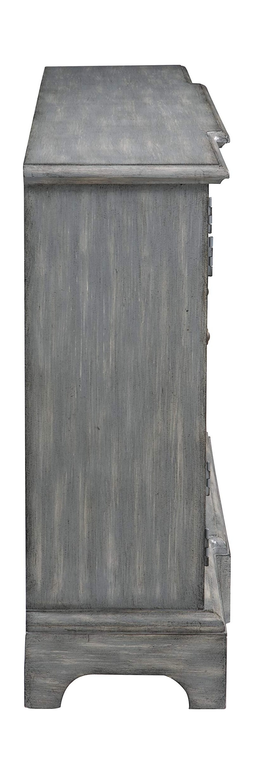 Erigeron 4-door Accent Cabinet Grey