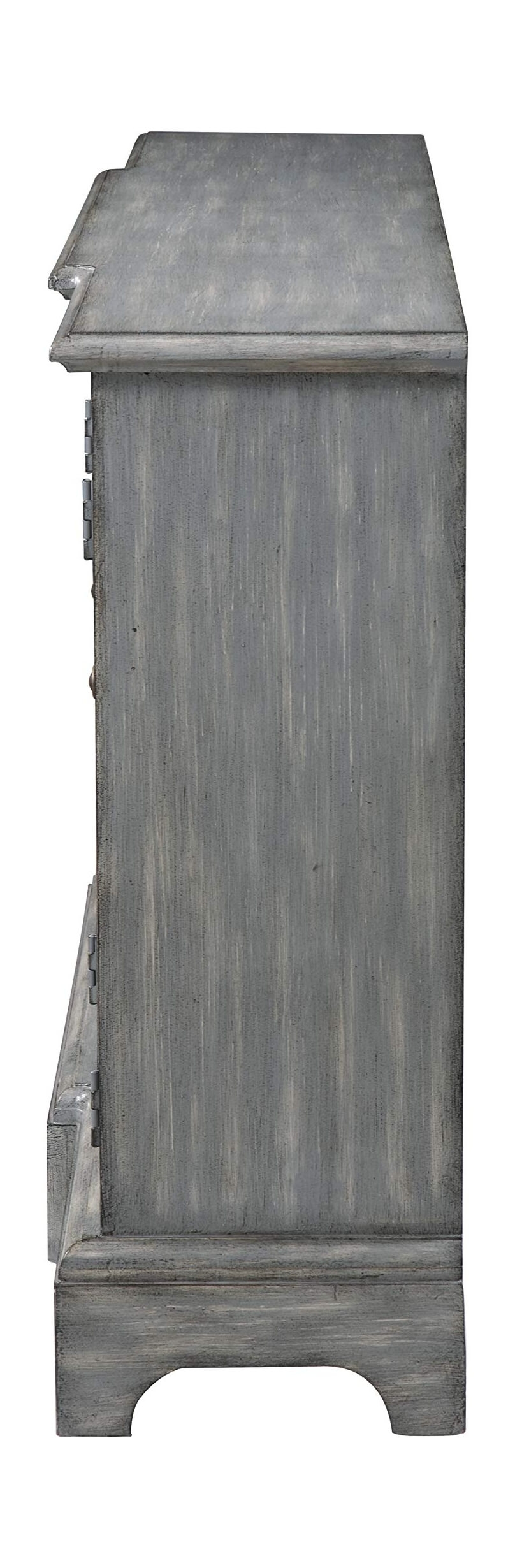 Erigeron 4-door Accent Cabinet Grey