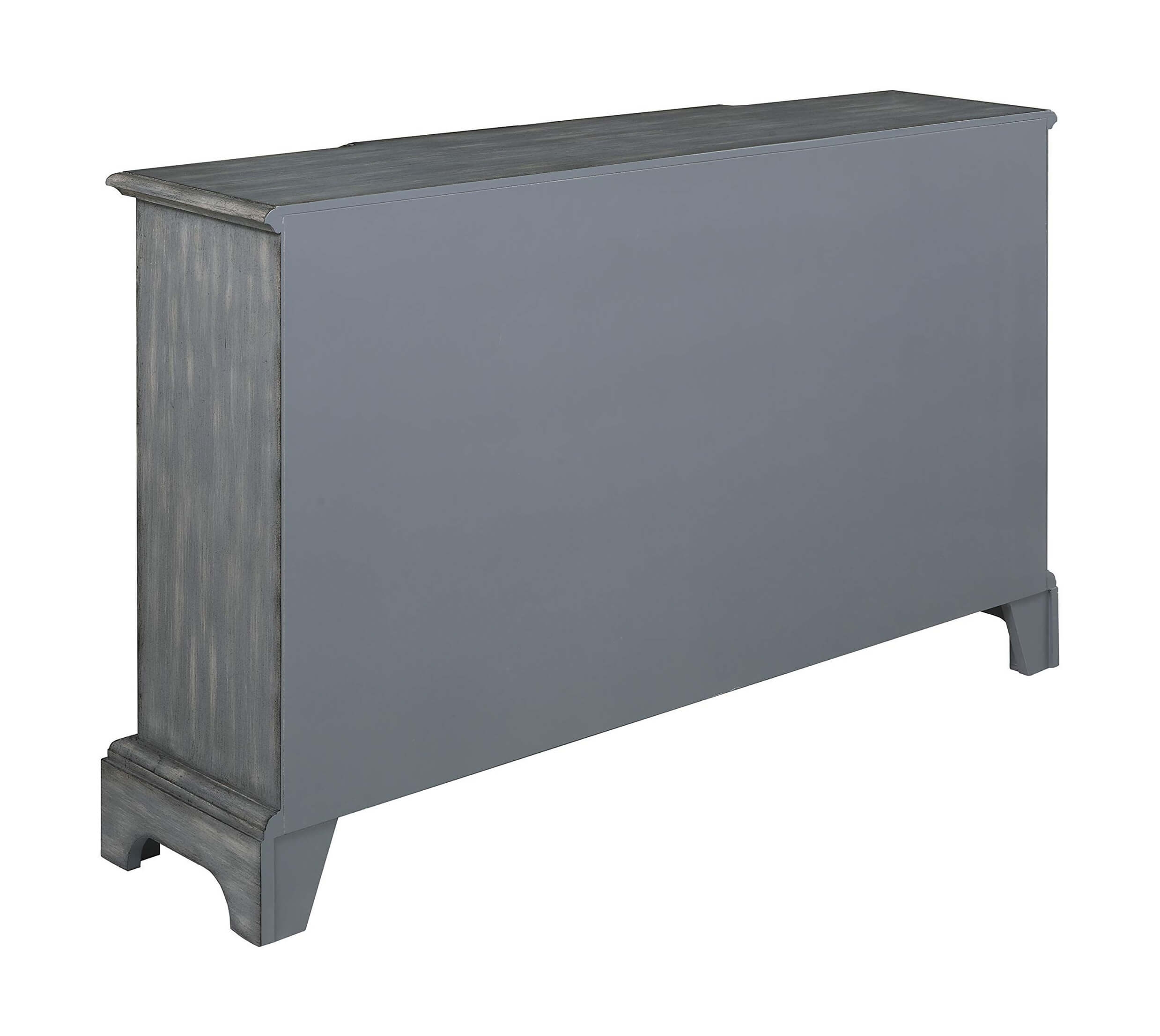 Erigeron 4-door Accent Cabinet Grey