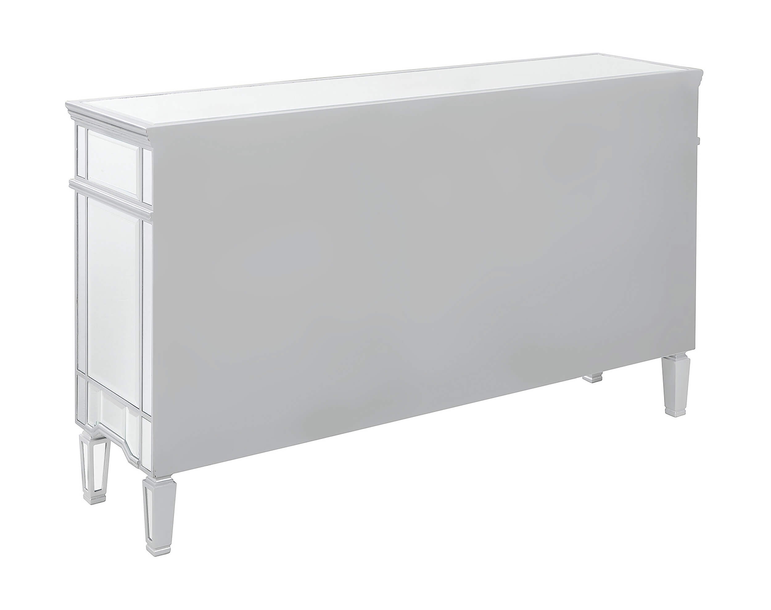 Duchess 5-drawer Mirrored Accent Cabinet
