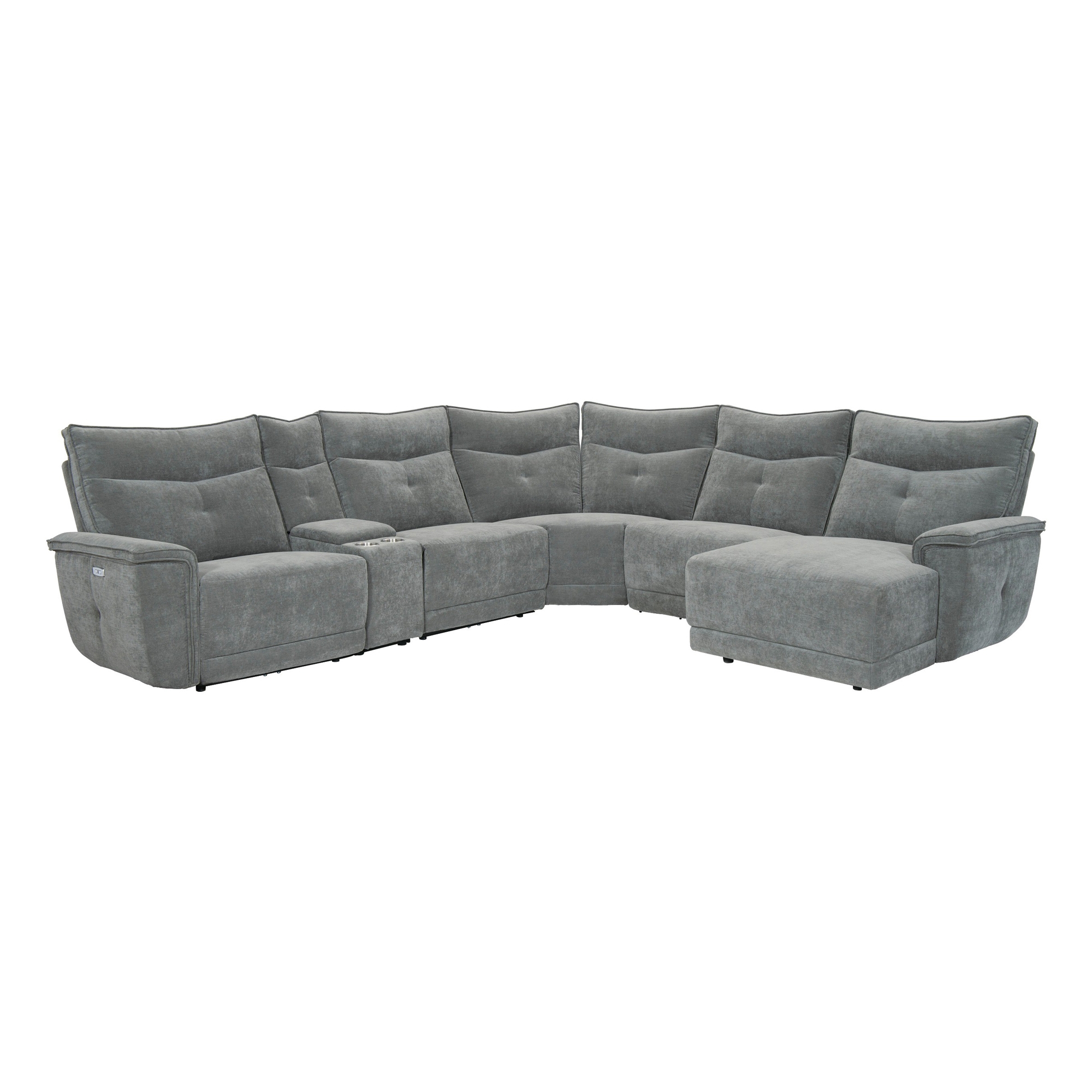 Tesoro Fabric Modular Reclining Sectional
