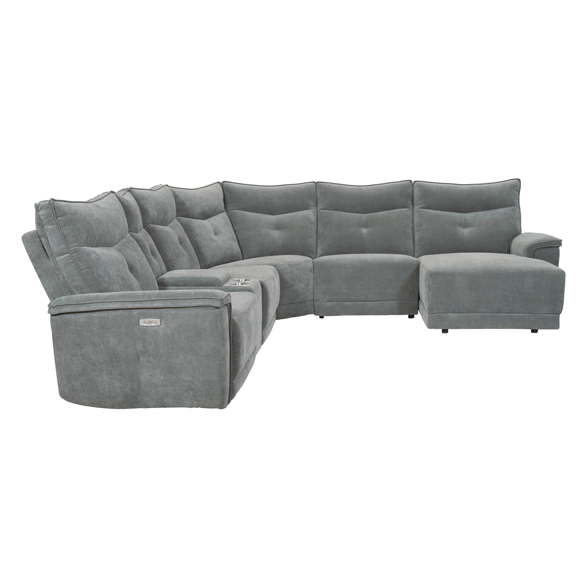 Tesoro Fabric Modular Reclining Sectional