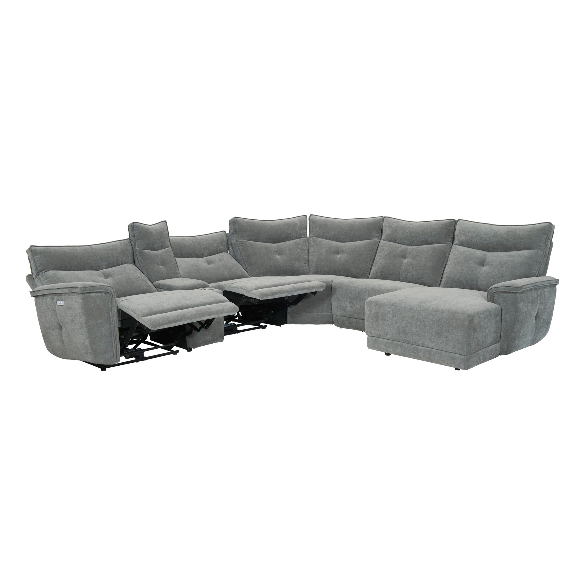Tesoro Fabric Modular Reclining Sectional