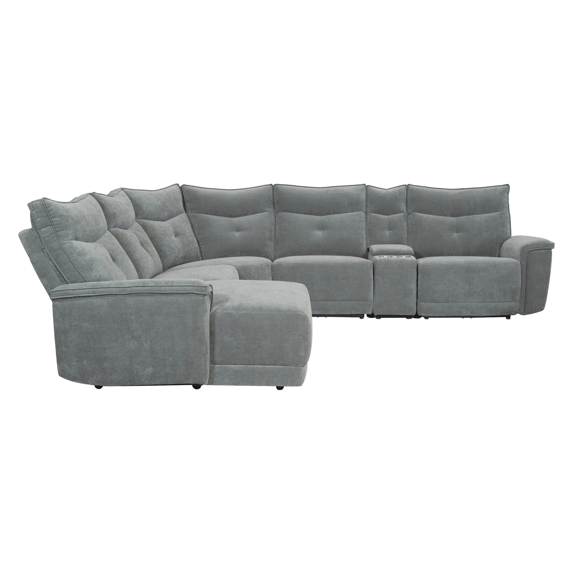 Tesoro Fabric Modular Reclining Sectional