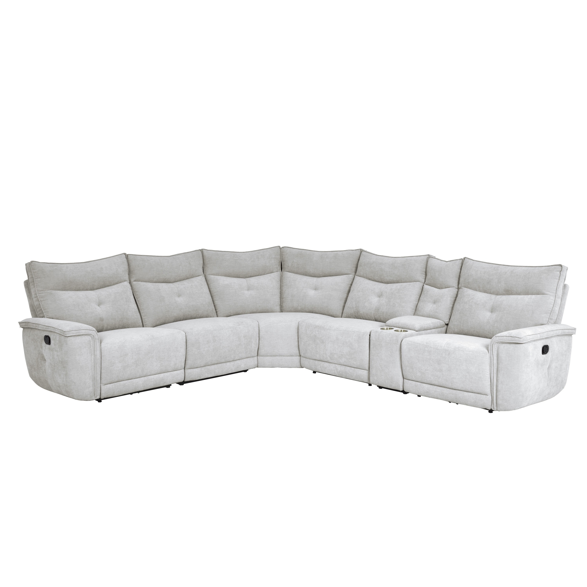 Tesoro Fabric Modular Reclining Sectional