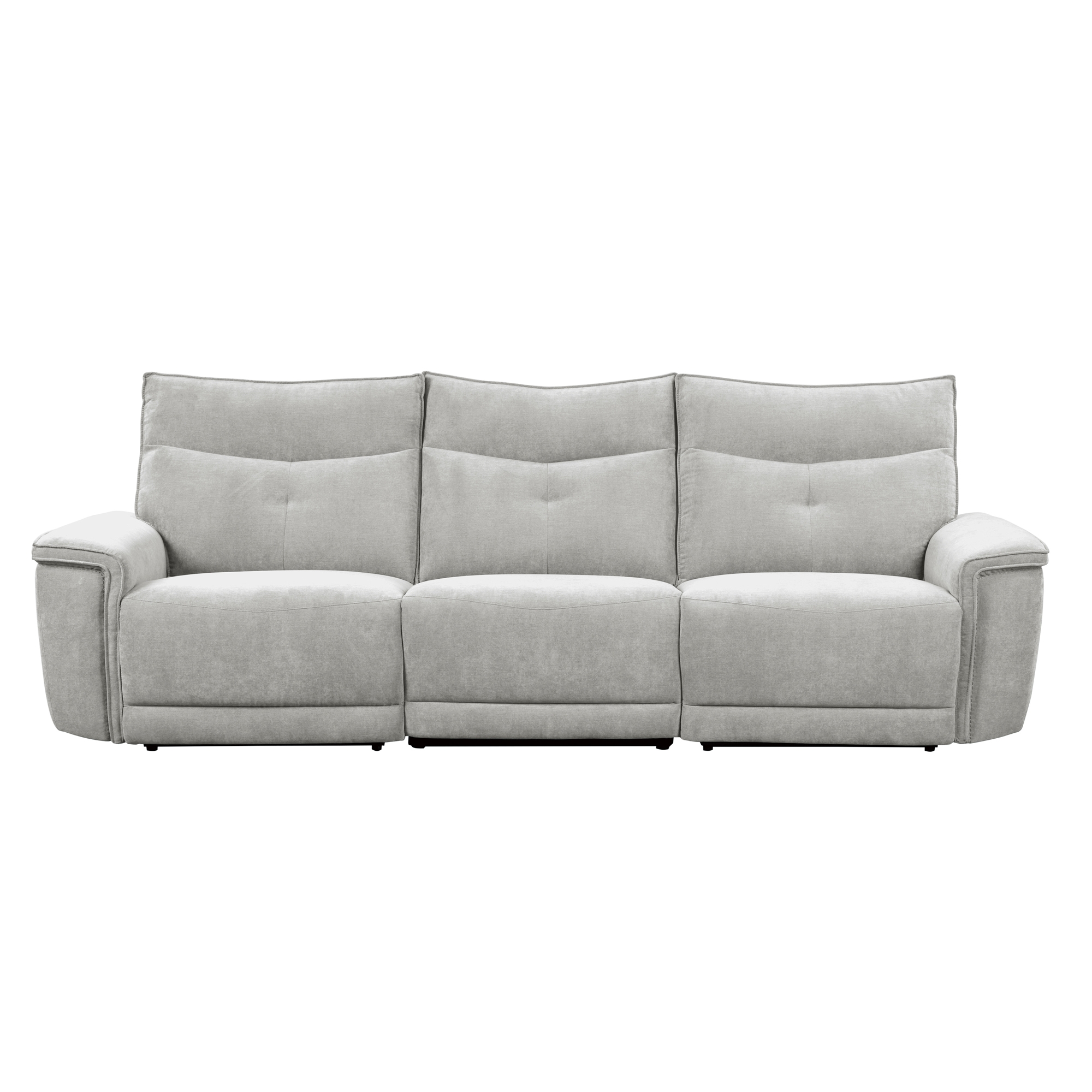 Tesoro Fabric Power Double Reclining Sofa