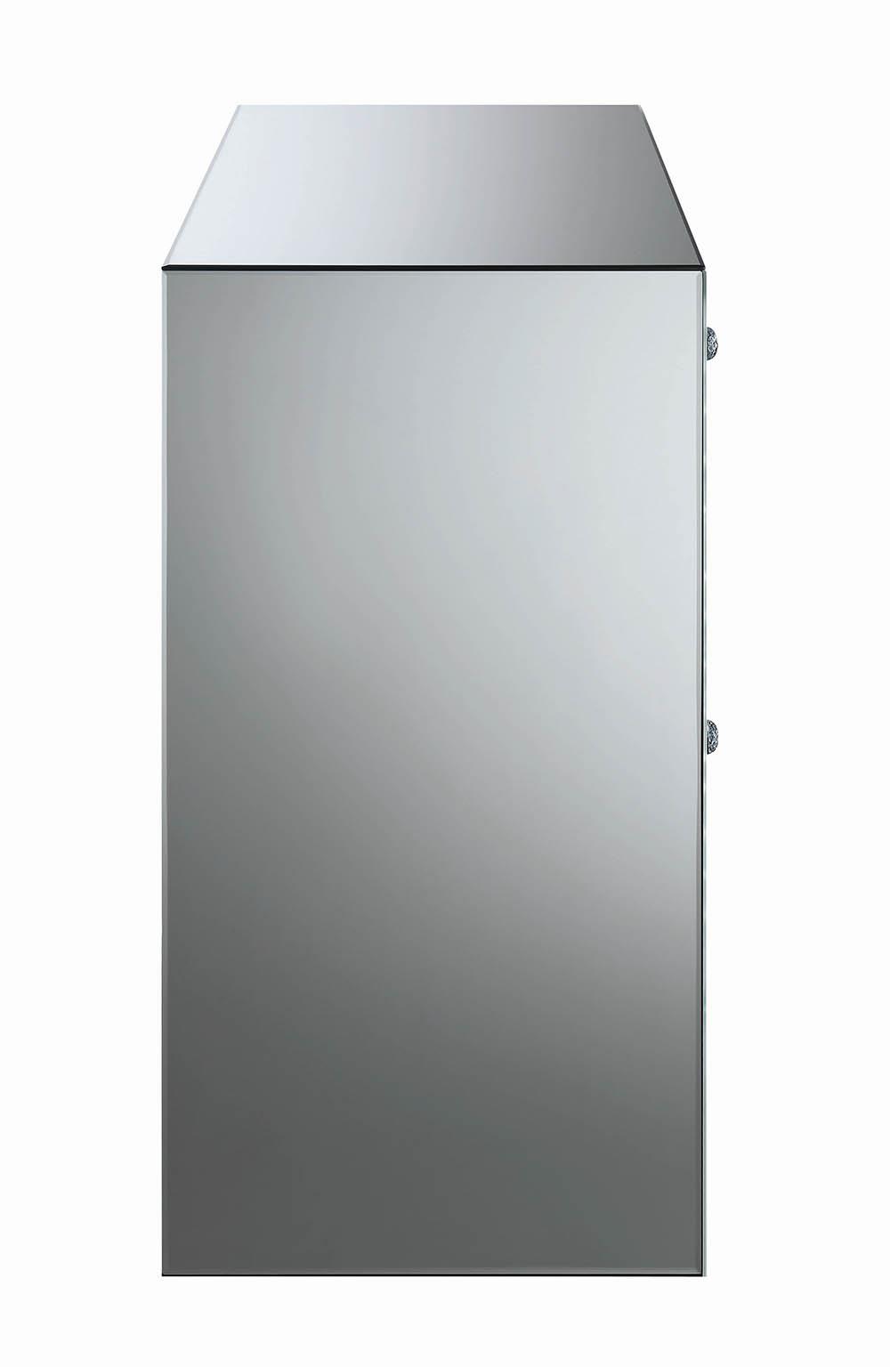 Maya 3-drawer Mirrored Accent Cabinet