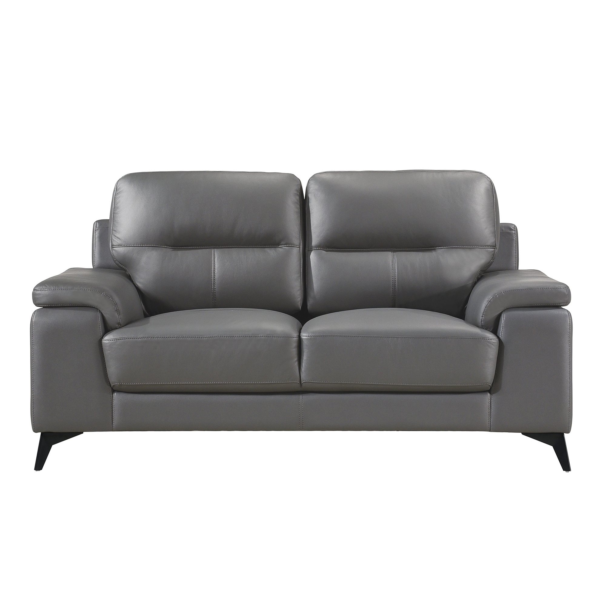 Mischa Leather/Bi-Cast Vinyl Loveseat