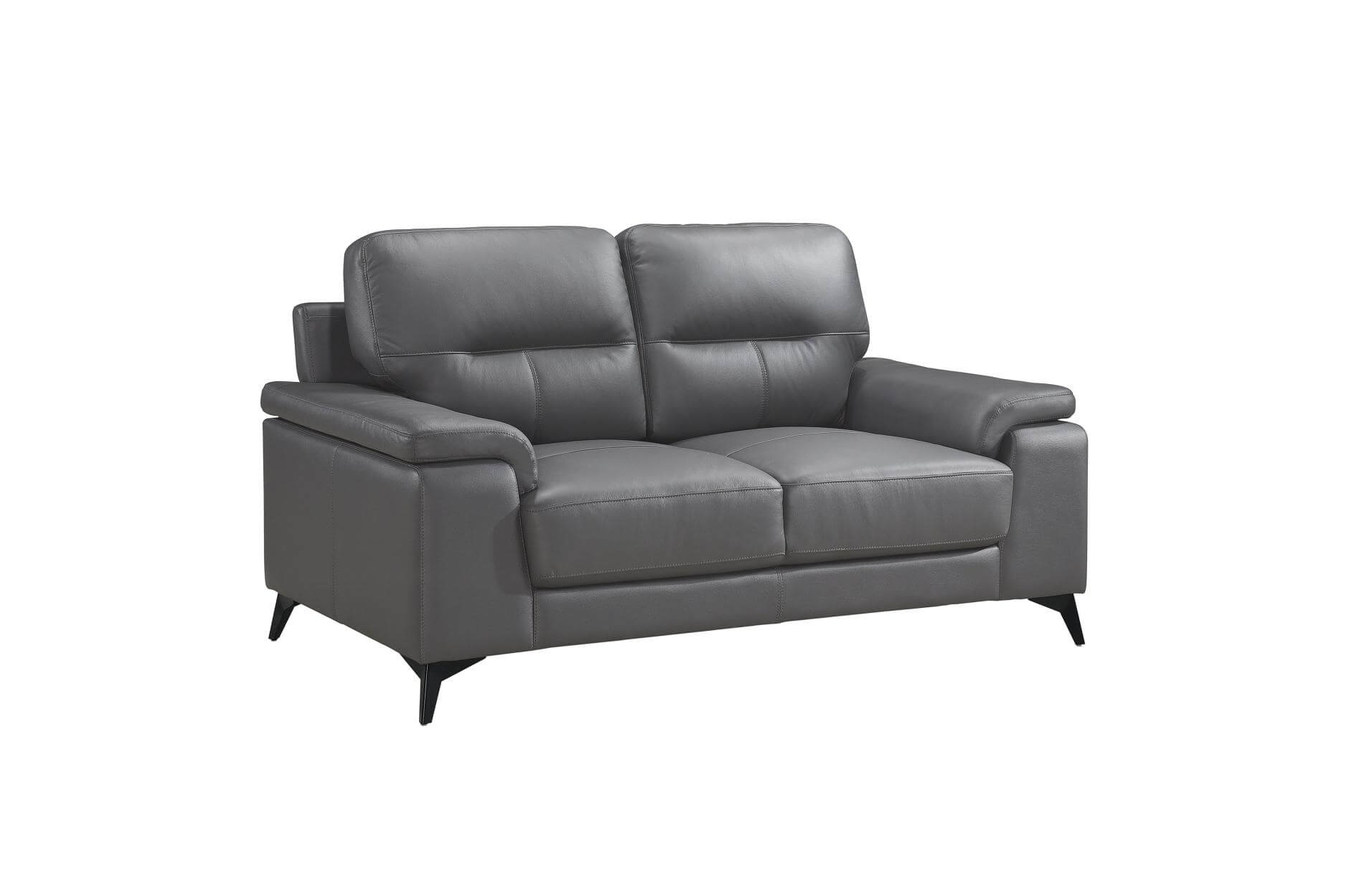 Mischa Leather/Bi-Cast Vinyl Living Room Set by Homelegance