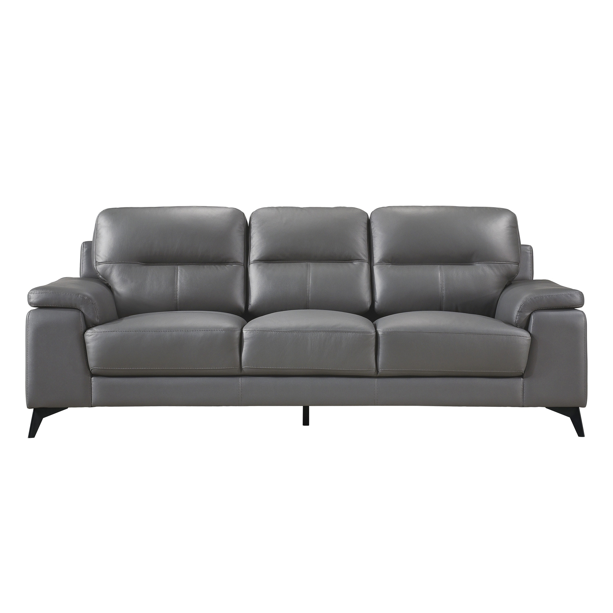 Mischa Leather/Bi-Cast Vinyl Sofa