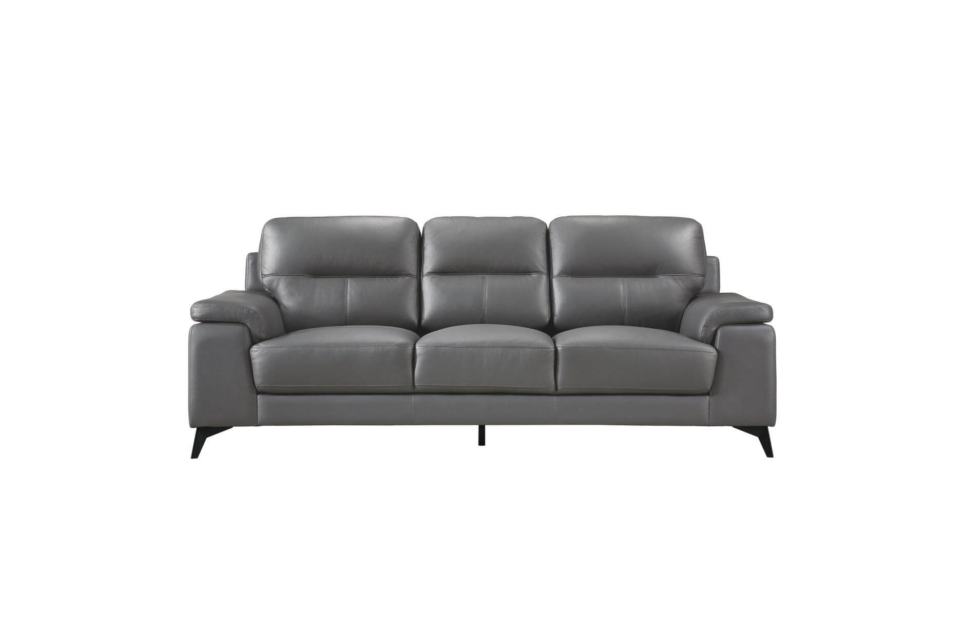 Mischa Leather/Bi-Cast Vinyl Living Room Set by Homelegance