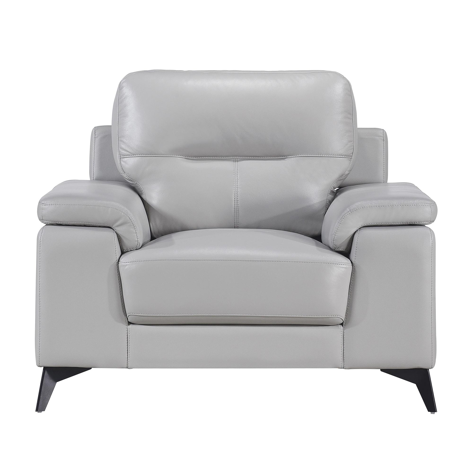 Mischa Leather/Bi-Cast Vinyl Chair