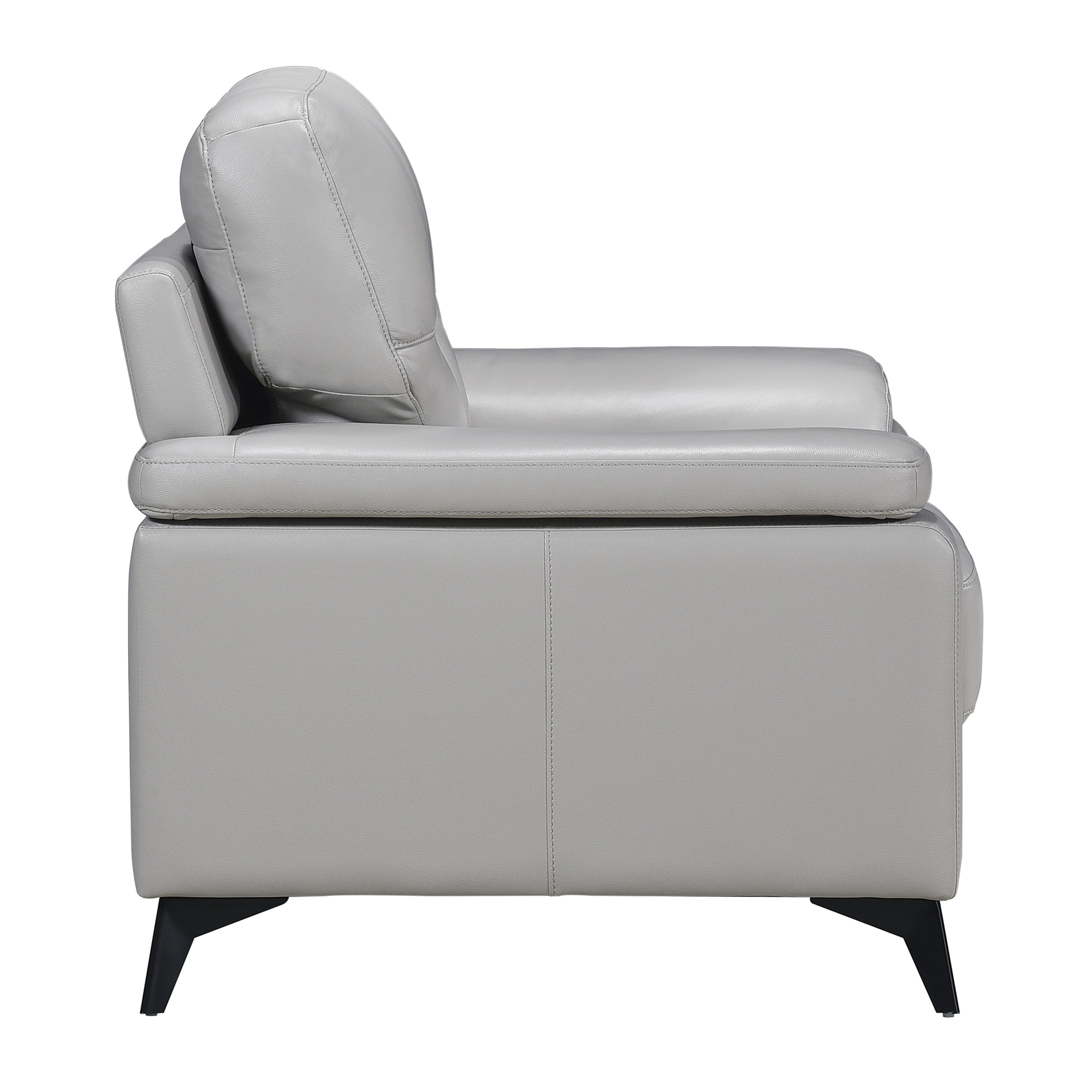 Mischa Leather/Bi-Cast Vinyl Chair