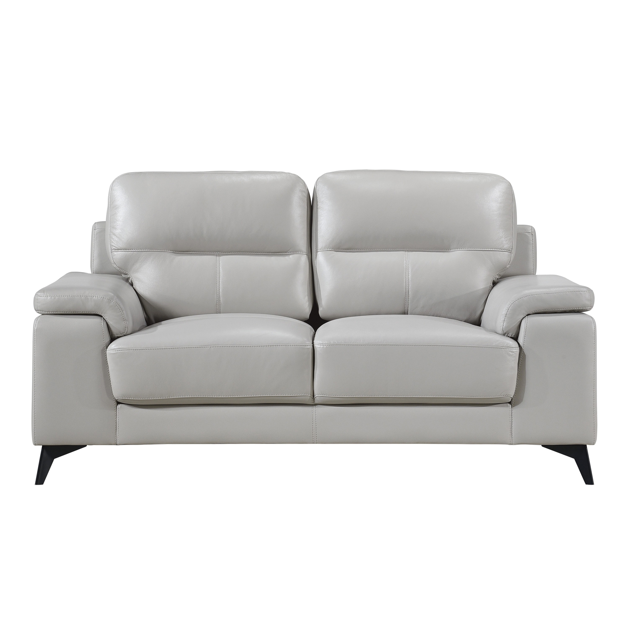 Mischa Leather/Bi-Cast Vinyl Loveseat