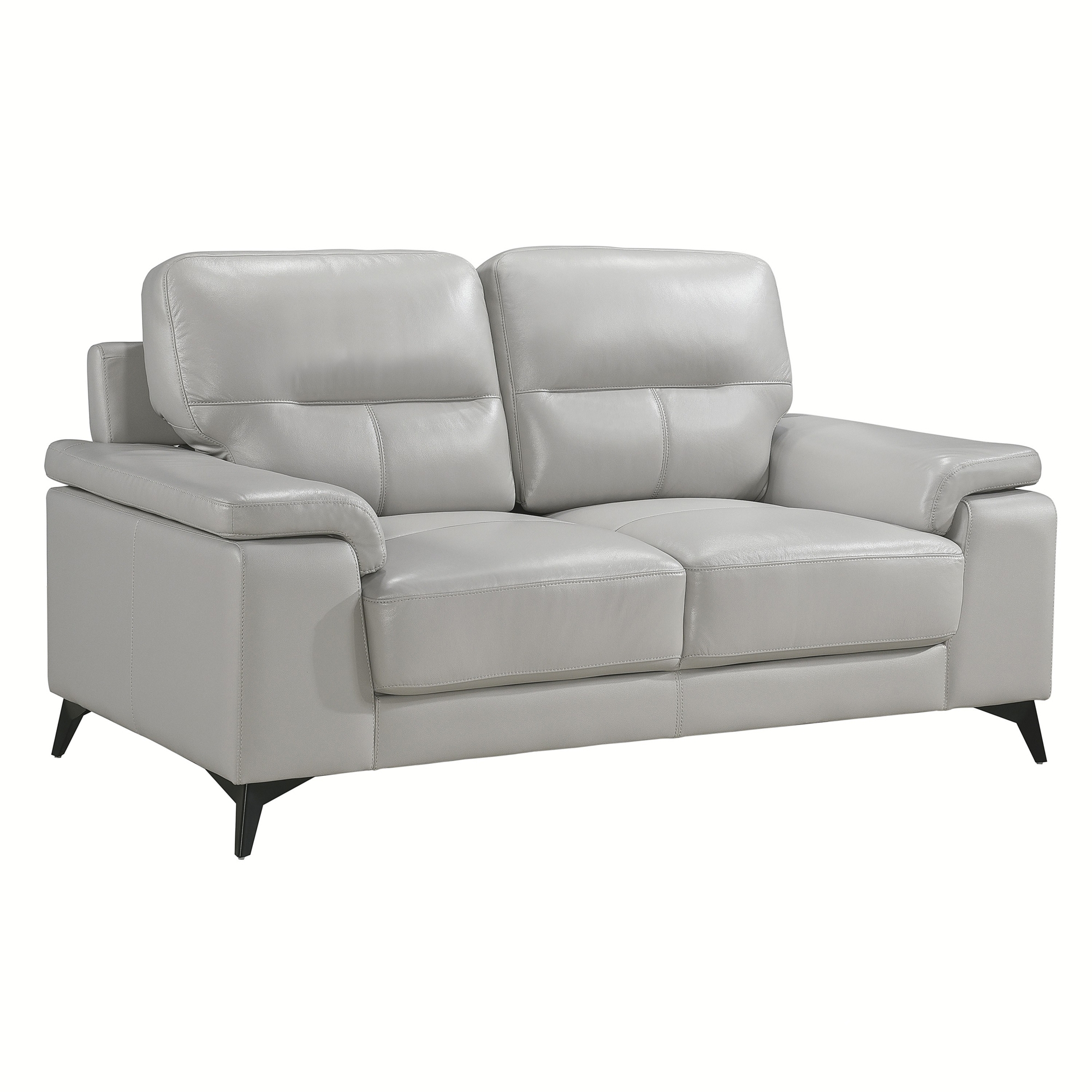 Mischa Leather/Bi-Cast Vinyl Loveseat