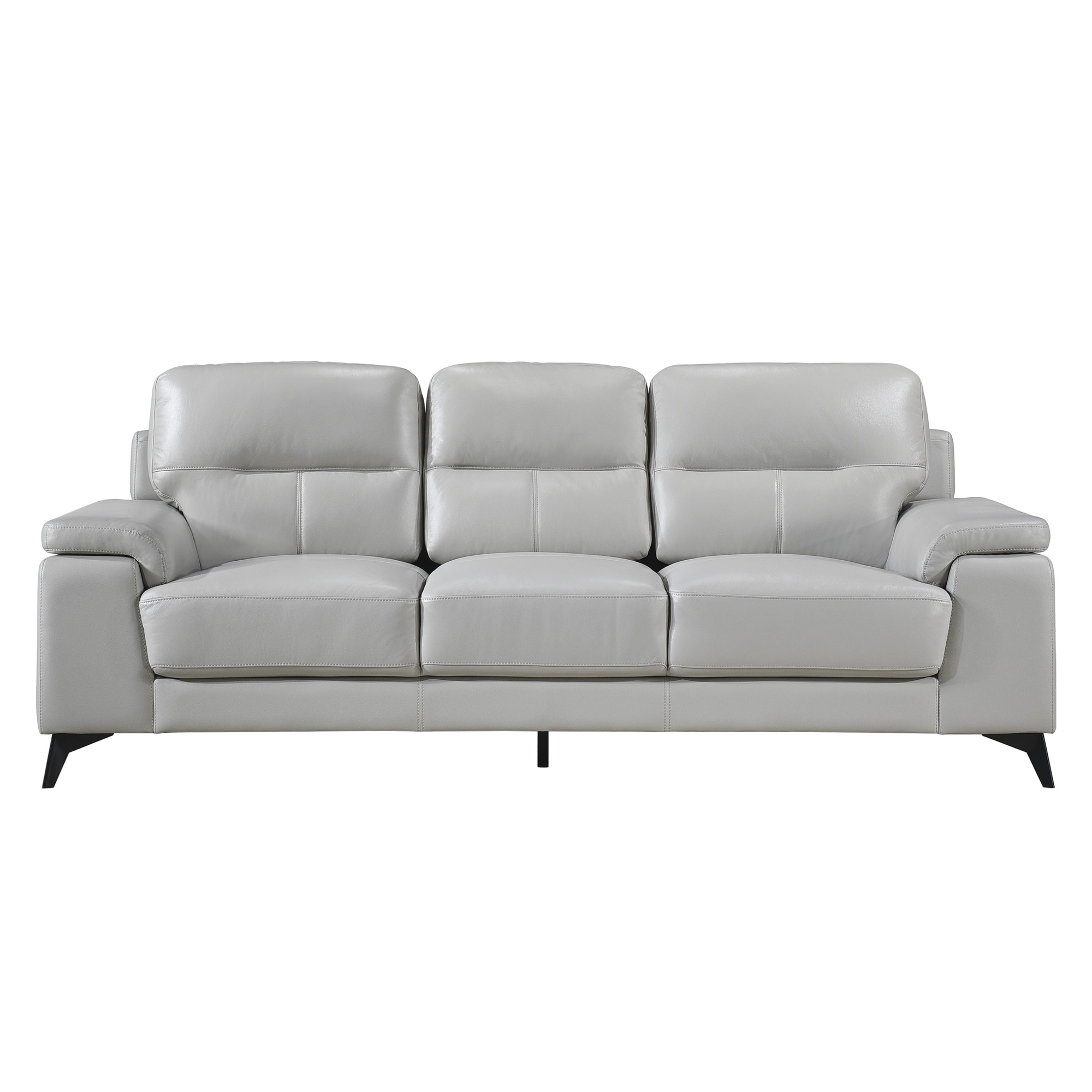 Mischa Leather/Bi-Cast Vinyl Sofa