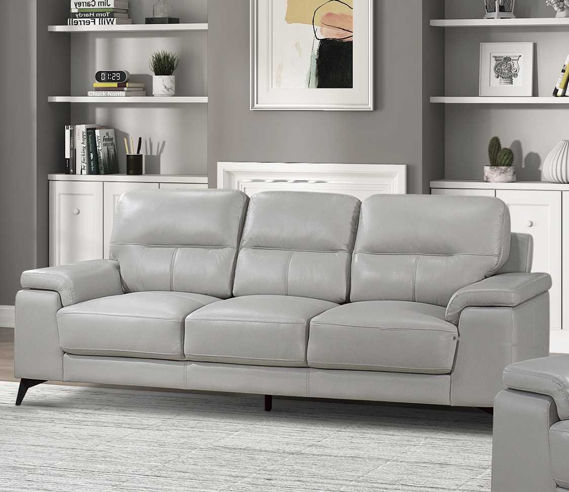 Mischa Leather/Bi-Cast Vinyl Sofa