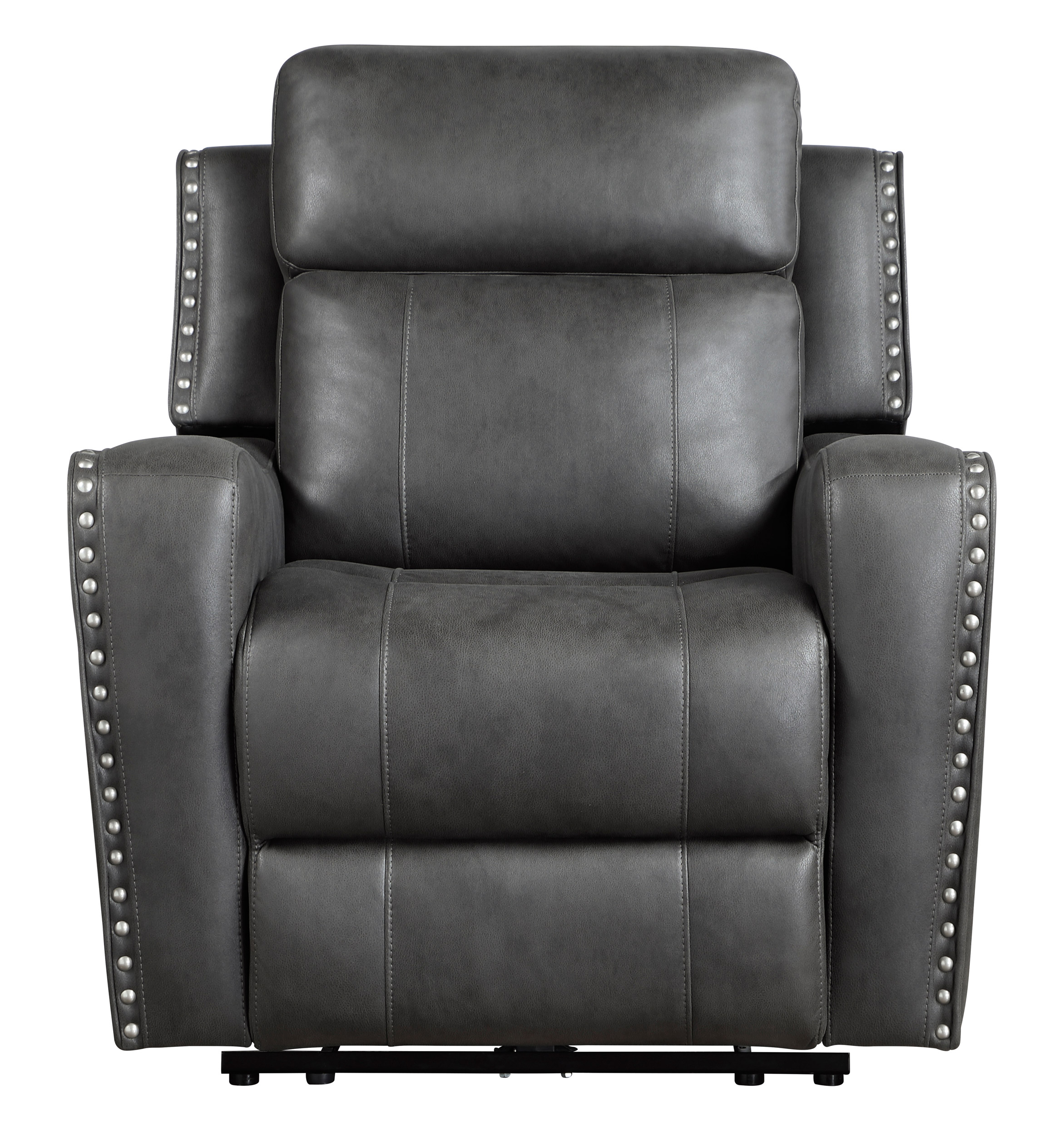 Kellen Microfiber Double Reclining Living Room Set