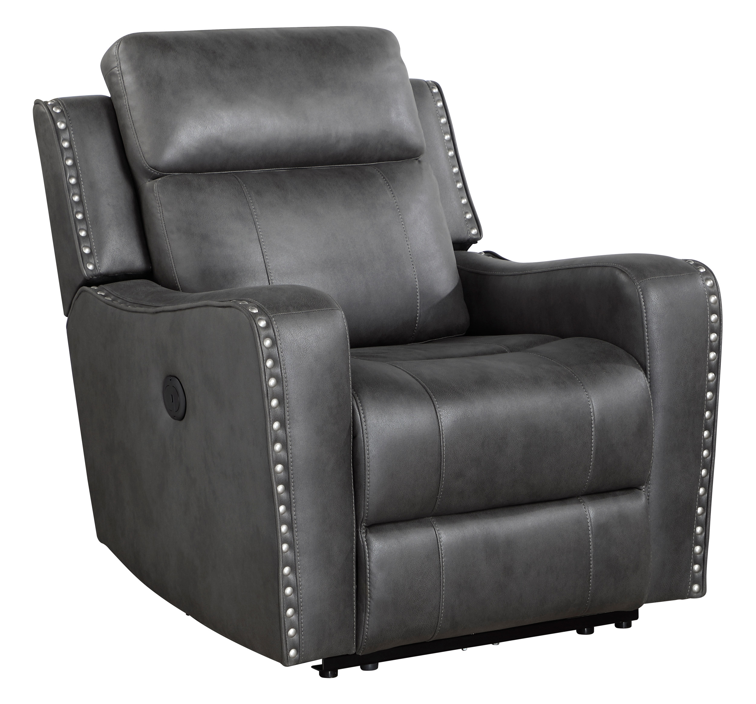 Kellen Microfiber Power Double Reclining Living Room Set