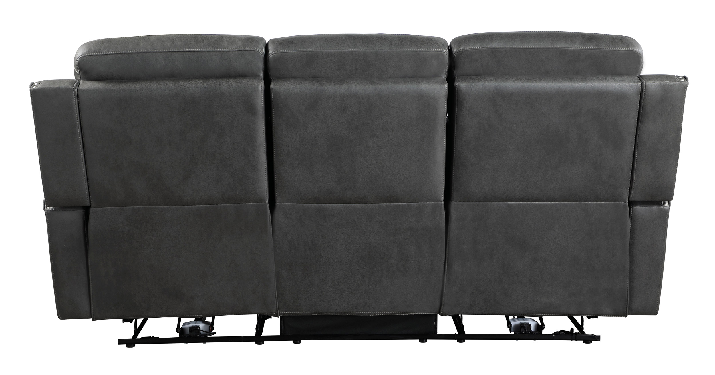Kellen Microfiber Double Reclining Sofa