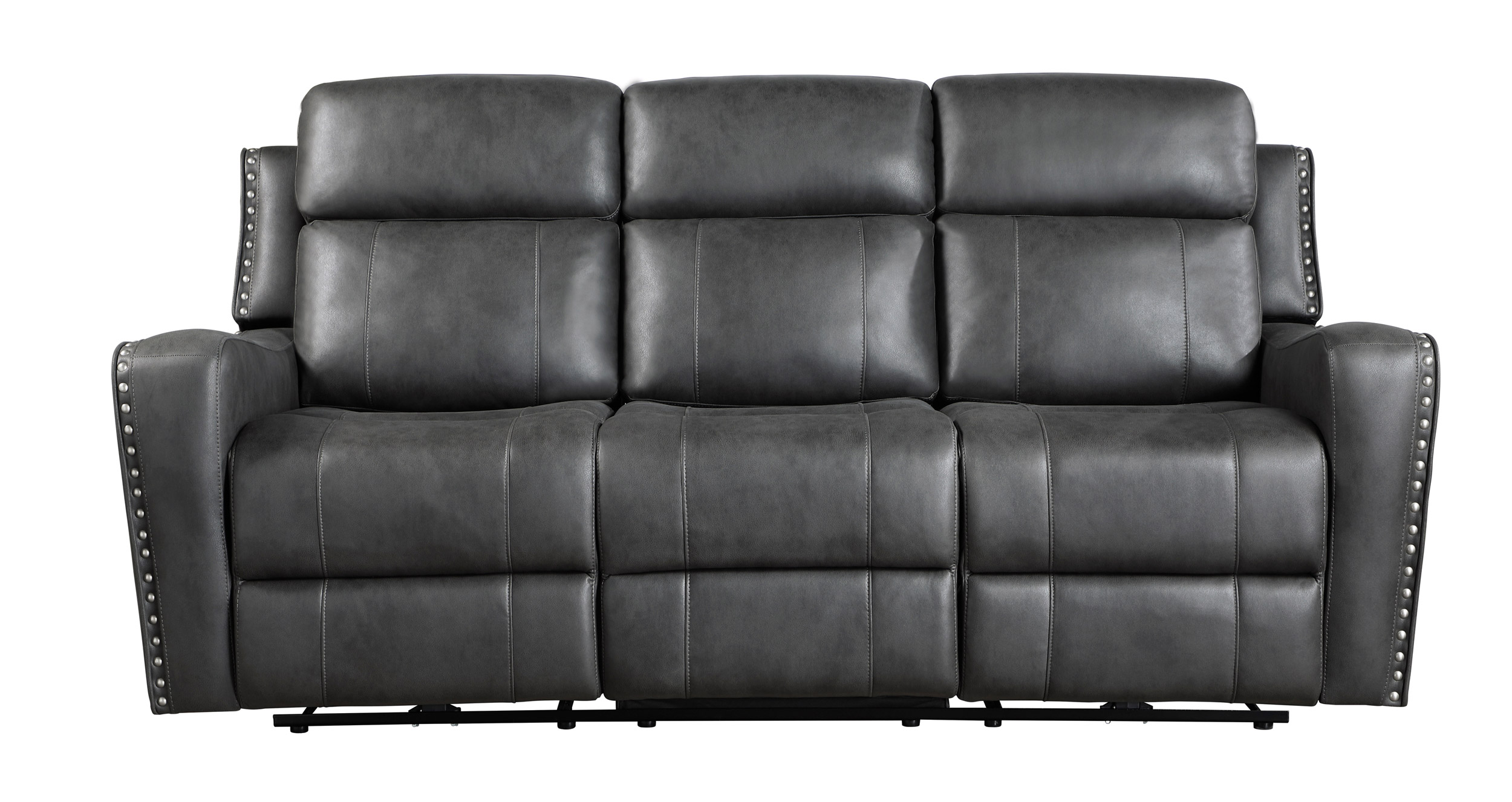Kellen Microfiber Power Double Reclining Sofa