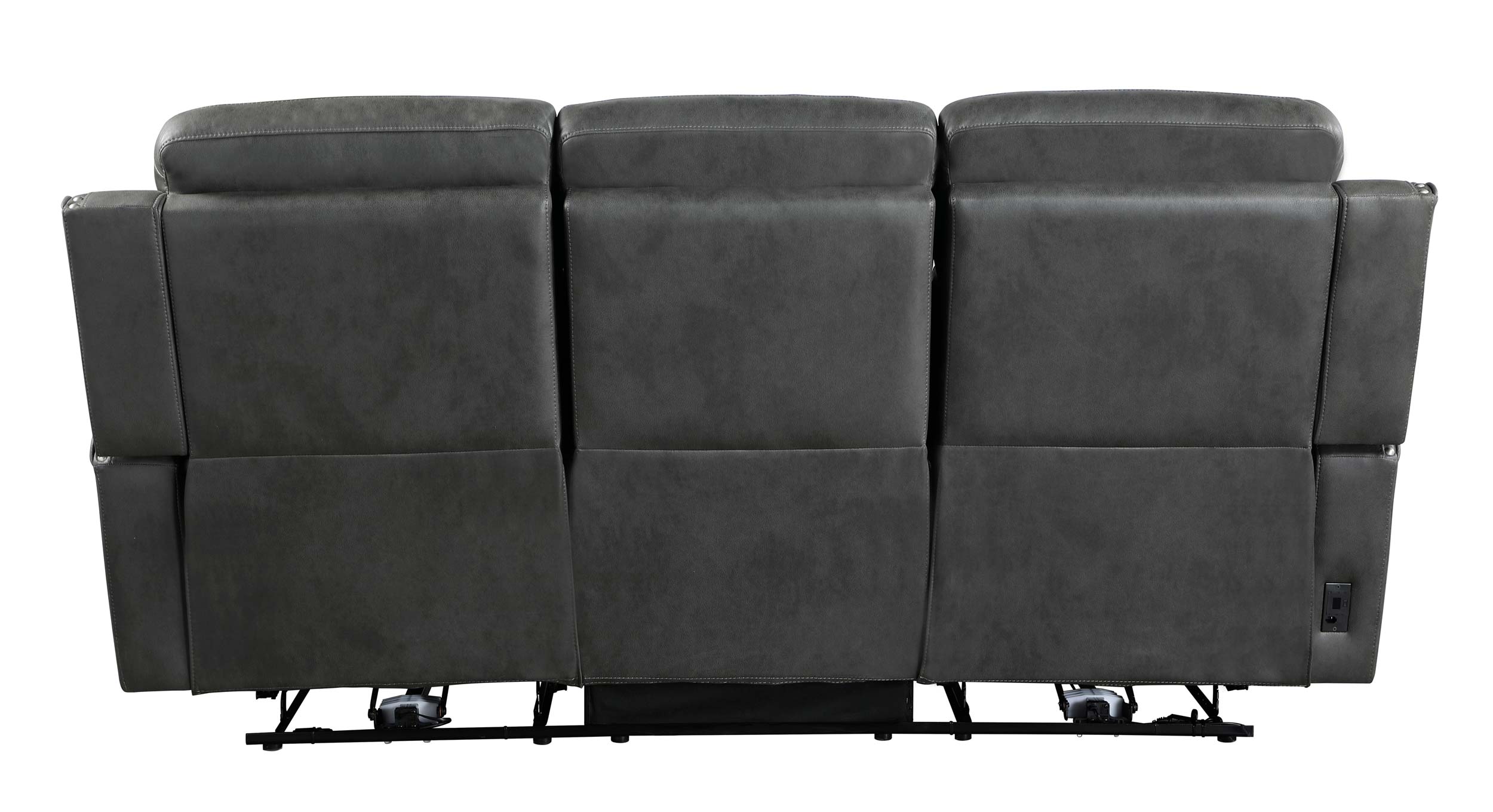 Kellen Microfiber Power Double Reclining Living Room Set
