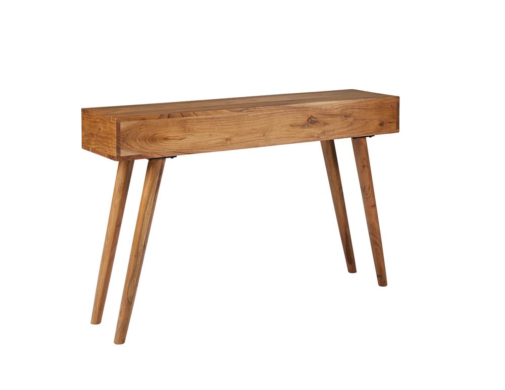Lotus 2-drawer Wood Console Table