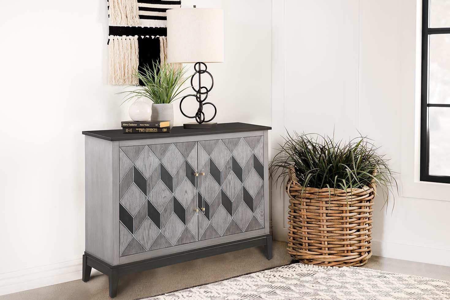 Gilles 2-Door Accent Cabinet