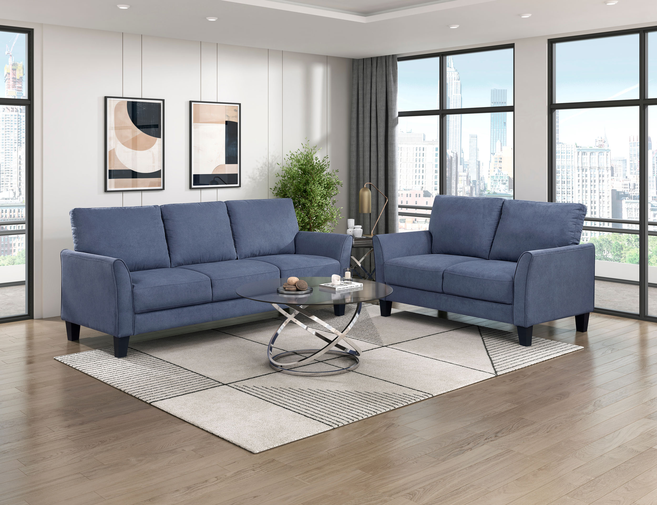 Aliana Polyester Sofa