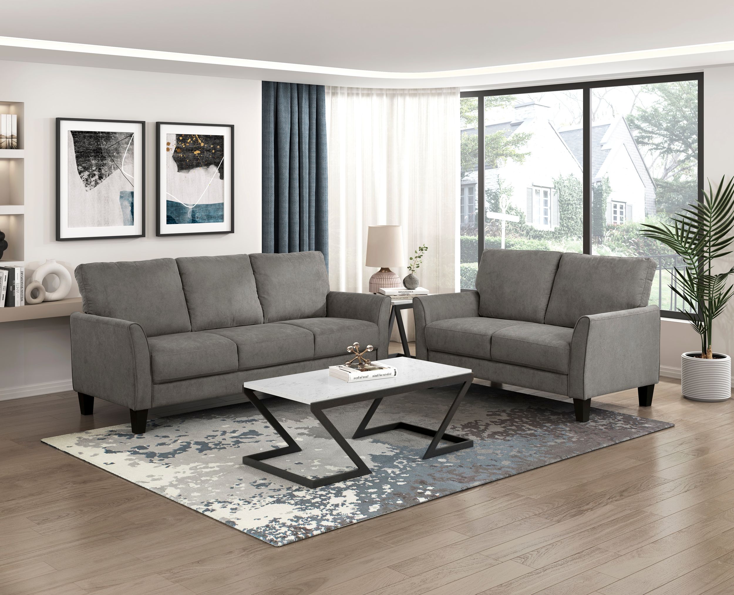 Aliana Polyester Sofa