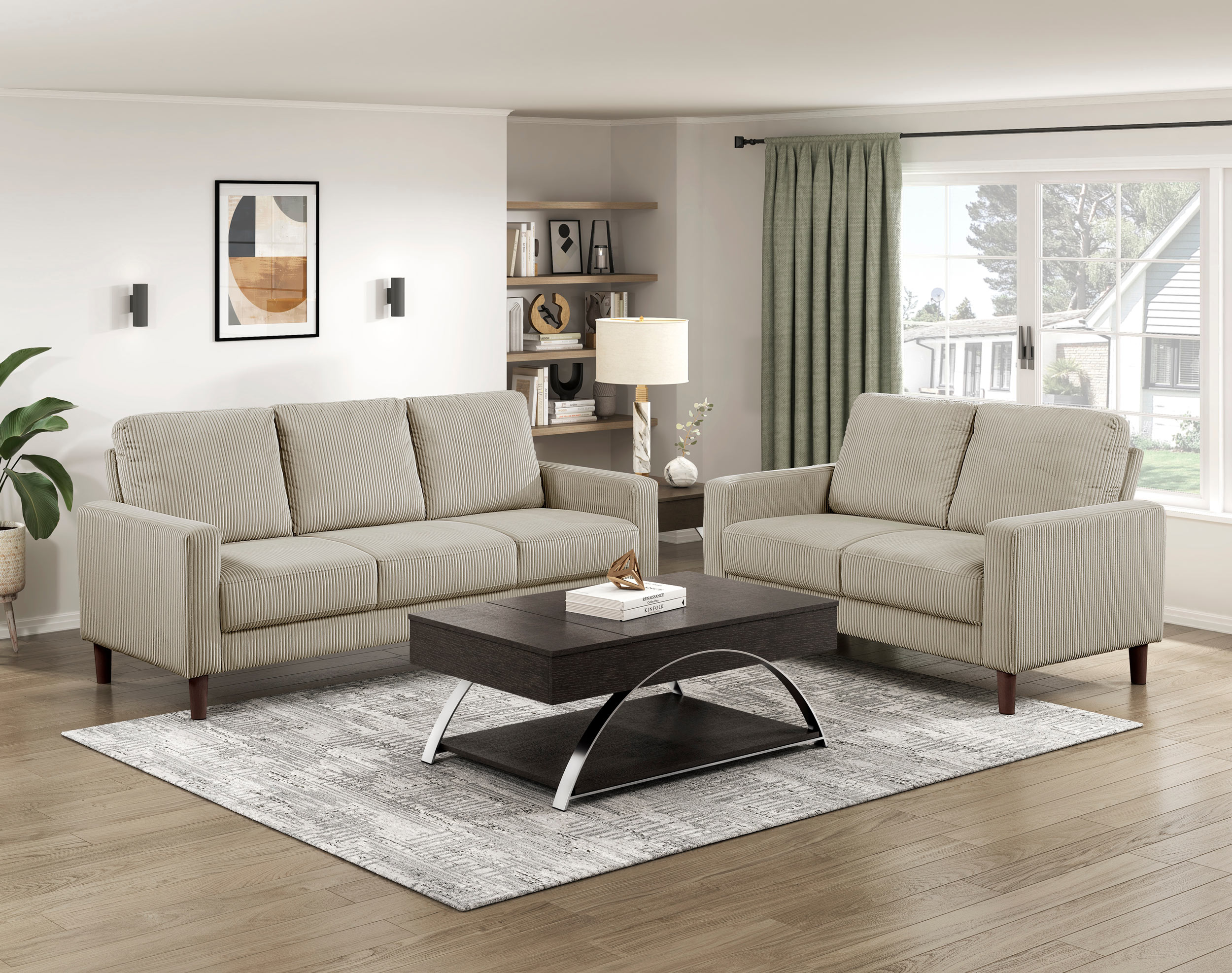 Crandall Corduroy Sofa