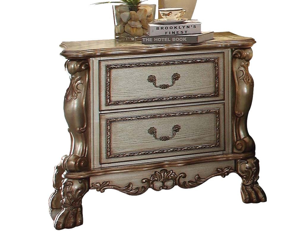 Luxury Bed Room Furniture Bedroom Set Antique Style Palace Princess Bed Bench