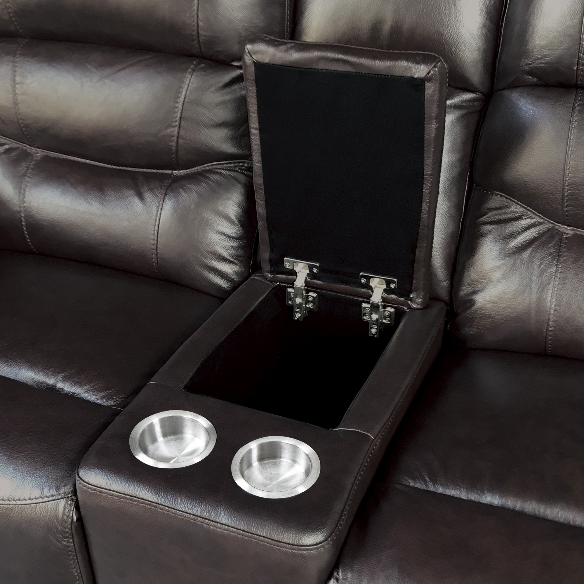Lance Leather/Leatherette Reclining Living Room Set