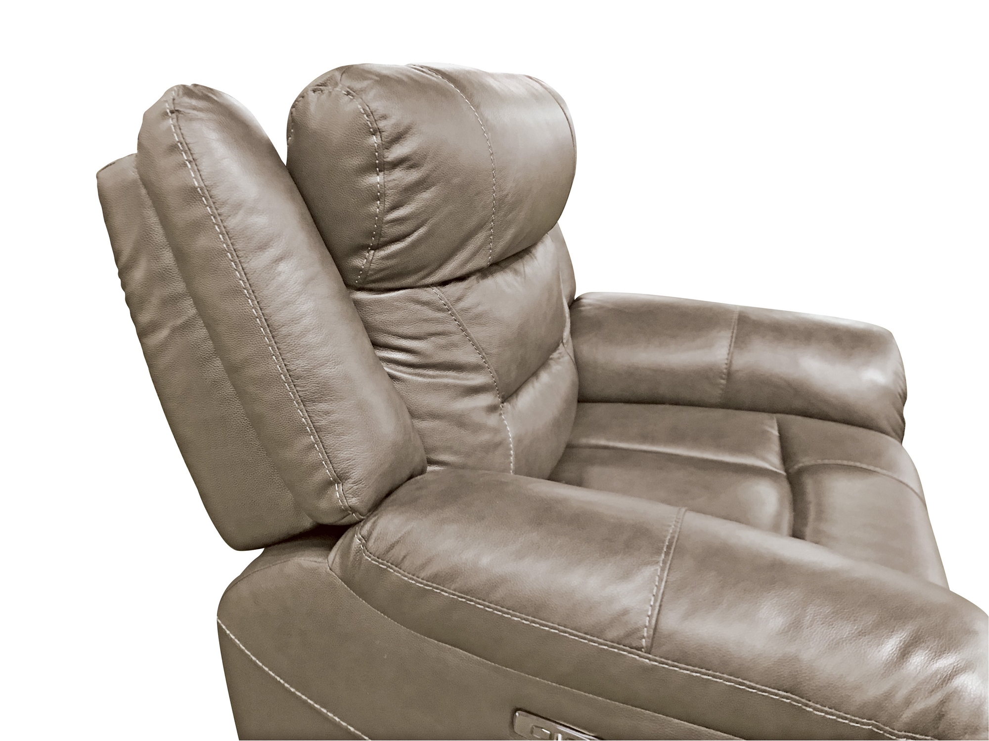Danio Leather/Bi-Cast Vinyl Power Reclining Chair